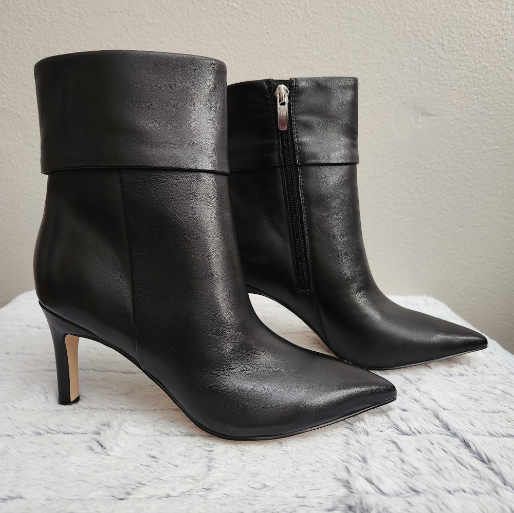 Womens Nine West Gemms In Black - Dress Bootie - Size 5.5 M - NIB
